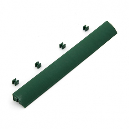Plastový nájezd Linea Easy 39 x 4,5 x 2,5 cm, zelená