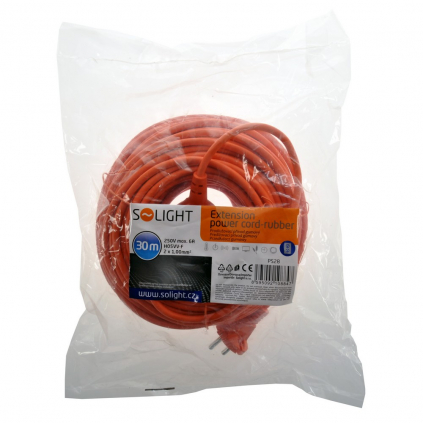 Prodlužovací kabel spojka 1Z - 30m, oranžová