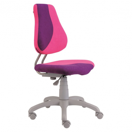 Dětská rostoucí židle FUXO, růžová / fialová