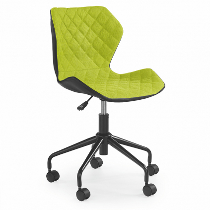 Dětská židle Matrix, zelená / černá