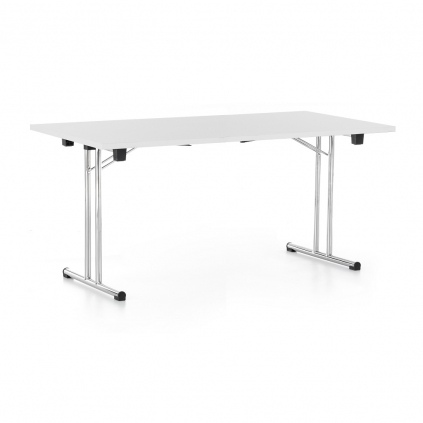 Skládací stůl 160 x 80 cm, světle šedá