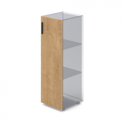Skříňové dveře ProX - střední, pravé, dub hamilton / grafit
