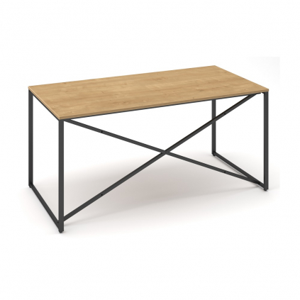 Stůl ProX 158 x 80 cm, dub hamilton / grafit