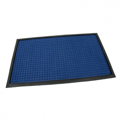 Textilní čisticí rohož LittleSquares 45 x 75 x 0,8 cm, modrá