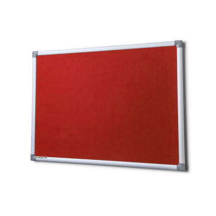 Textilní nástěnka SICO 200 x 100 cm, červená