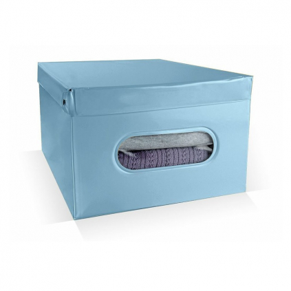 Úložný box Compactor Nordic 50 x 38,5 x 24 cm, světle modrá