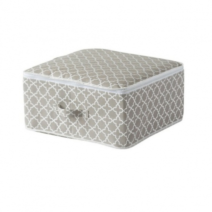 Úložný box na zip Compactor Madison 46 x 46 x 20,5 cm, šedá