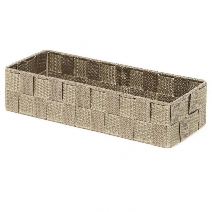 Úložný organizér Compactor TEX 30 x 12 x 7 cm, hnědá