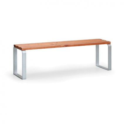 Venkovní lavice Mezzo - 1,5 m, teak