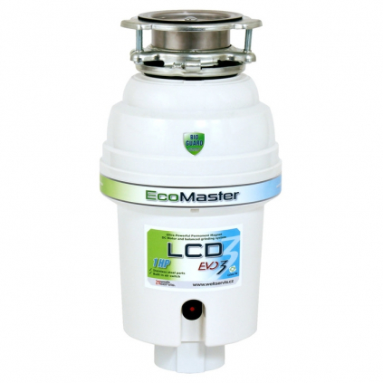 Drtič odpadu EcoMaster LCD EVO3, nerez