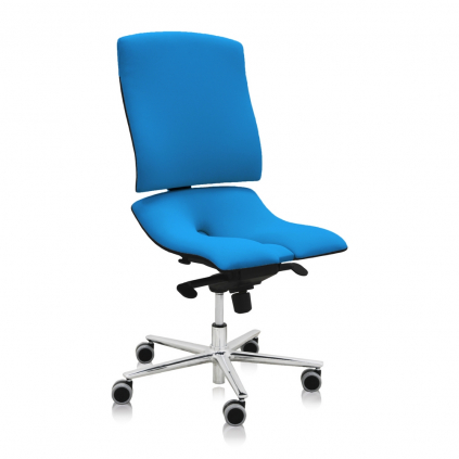 Zdravotní židle Steel Standard, modrá