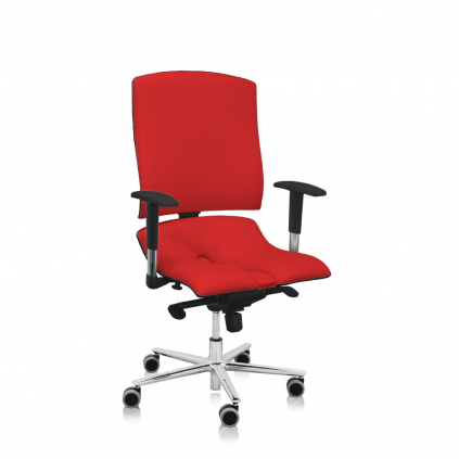 Zdravotní židle Steel Standard+ II, červená