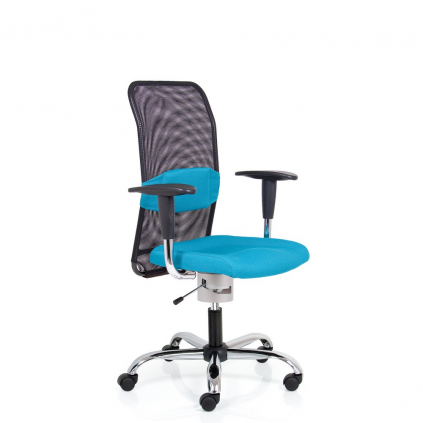 Zdravotní židle Techno Flex, modrá / černá