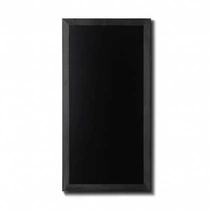 Dřevěná tabule 56 x 100 cm, černá