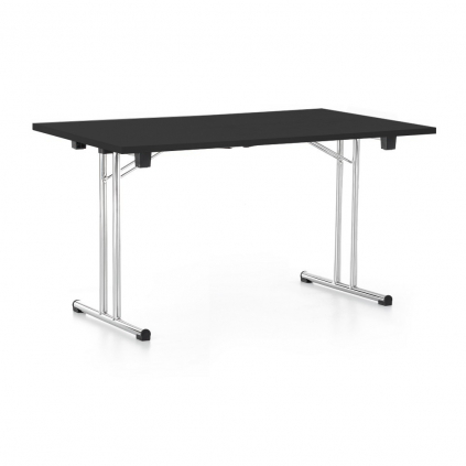 Skládací stůl 140 x 80 cm, černá