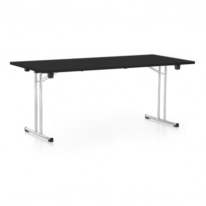 Skládací stůl 180 x 80 cm, černá