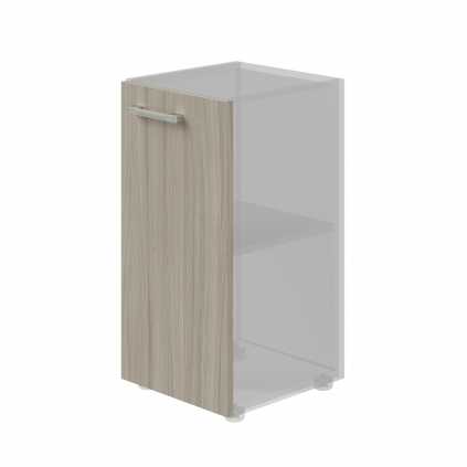 Dveře na skříň TopOffice 39,9 x 40,4 x 80 cm, pravé, driftwood