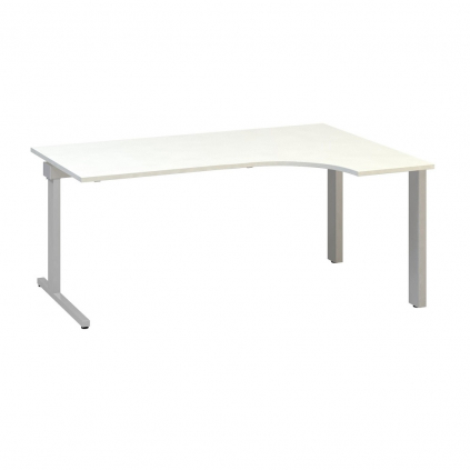 Ergonomický stůl ProOffice C 180 x 120 cm, pravý, bílá