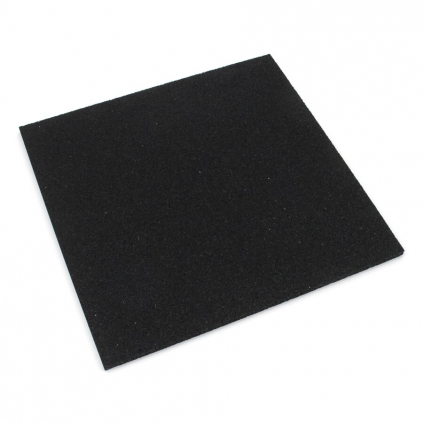 Gumová podložka UniPad S730 60 x 60 x 1 cm, černá