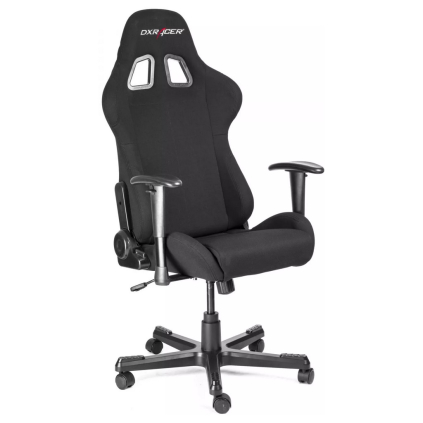 Herní židle DXRacer OH/FD01/N, látková, černá