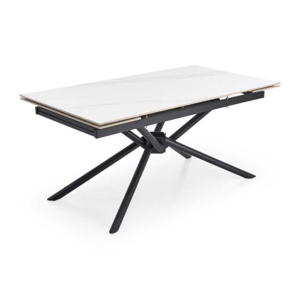 Jídelní stůl Adorno, mramor / černá