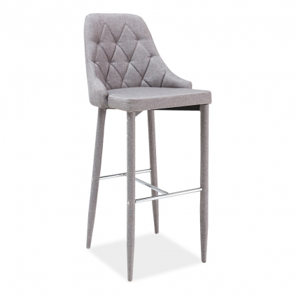Barová židle Trix, šedá
