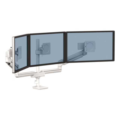 Držák monitoru Fellowes TALLO Modular, 3FMS, 3 ramena, bílá