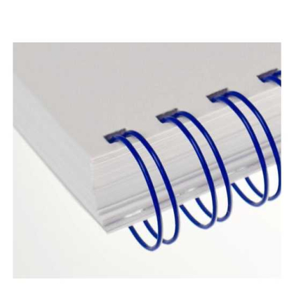 Kovové hřbety RENZ (2/1") 19 mm - 50 ks, modrá