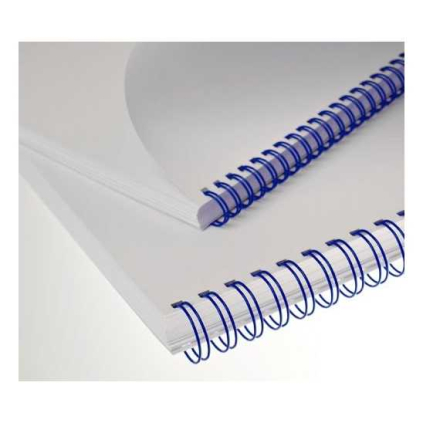 Kovové hřbety RENZ (3/1") 11 mm - 100 ks, modrá