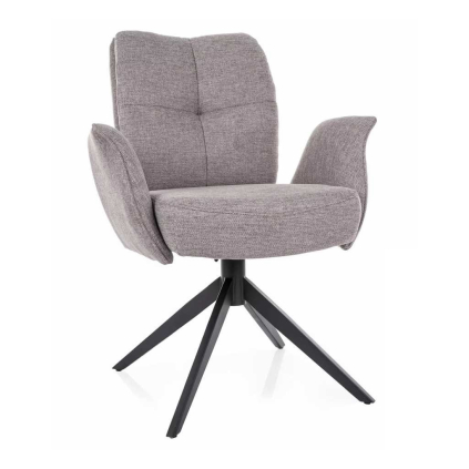 Jídelní židle Dogan, šedá