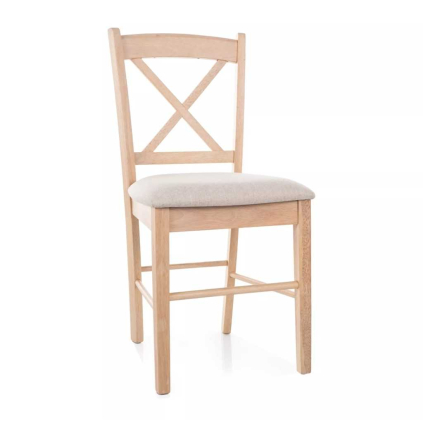 Jídelní židle Mali II, krémová