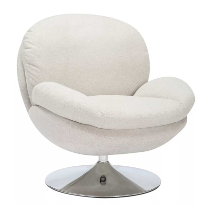 Křeslo Shelby, krémová