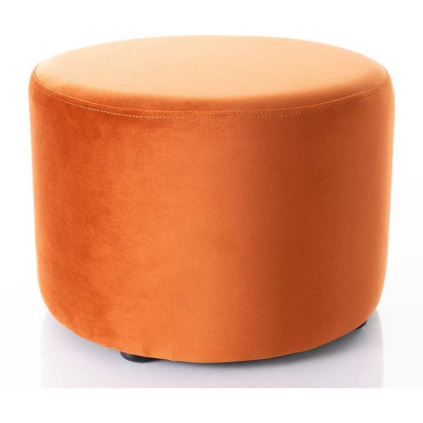 Taburet Caen A Velvet, oranžová