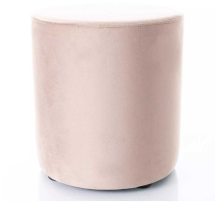 Taburet Caen B Velvet, světle hnědá