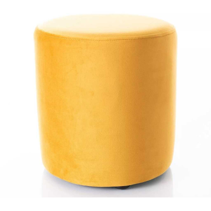 Taburet Caen C Velvet, žlutá