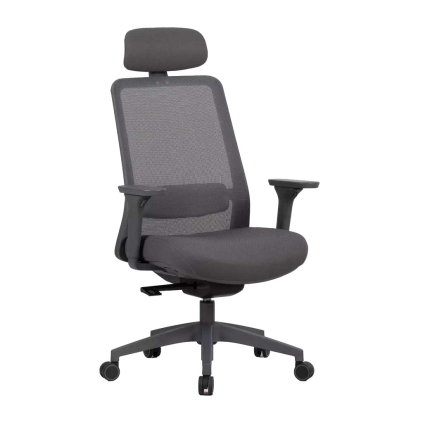 Kancelářská židle Cantaron Plus, šedá