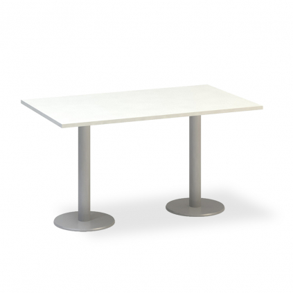 Jednací stůl ProOffice 140 x 80 cm, bílá