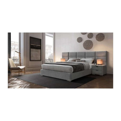 Postel Levanter 160 x 200 cm, šedá