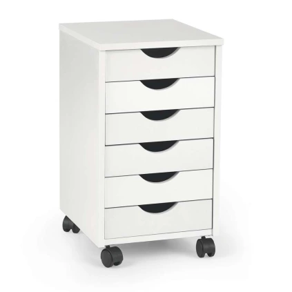 Zásuvkový kontejner Simon 2, bílá