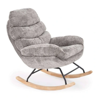 Houpací křeslo Einberg, šedá