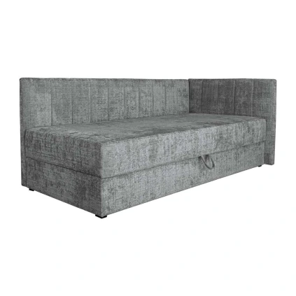 Postel Potamia 90 x 200 cm, šedá