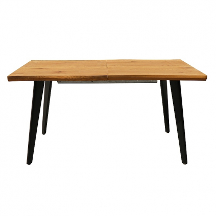 Jídelní stůl Fresno, 150–210 cm, dub / černá