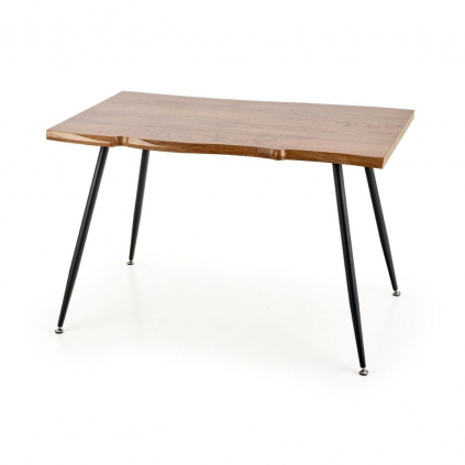 Jídelní stůl Lars, přírodní dřevo / černá