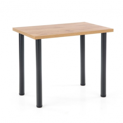 Jídelní stůl Modex 2 Mini, dub wotan / černá