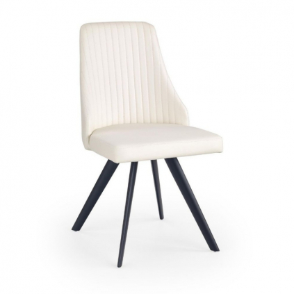 Jídelní židle Arton, bílá / černá