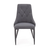 Jídelní židle Marien, šedá / černá