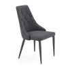 Jídelní židle Marien, šedá / černá