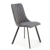 Jídelní židle Nyx, šedá / černá