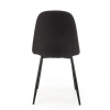 Jídelní židle Vulcan, černá