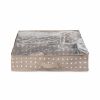 Organizér na boty pro 12 párů 76 x 60 x 15 cm, hnědá